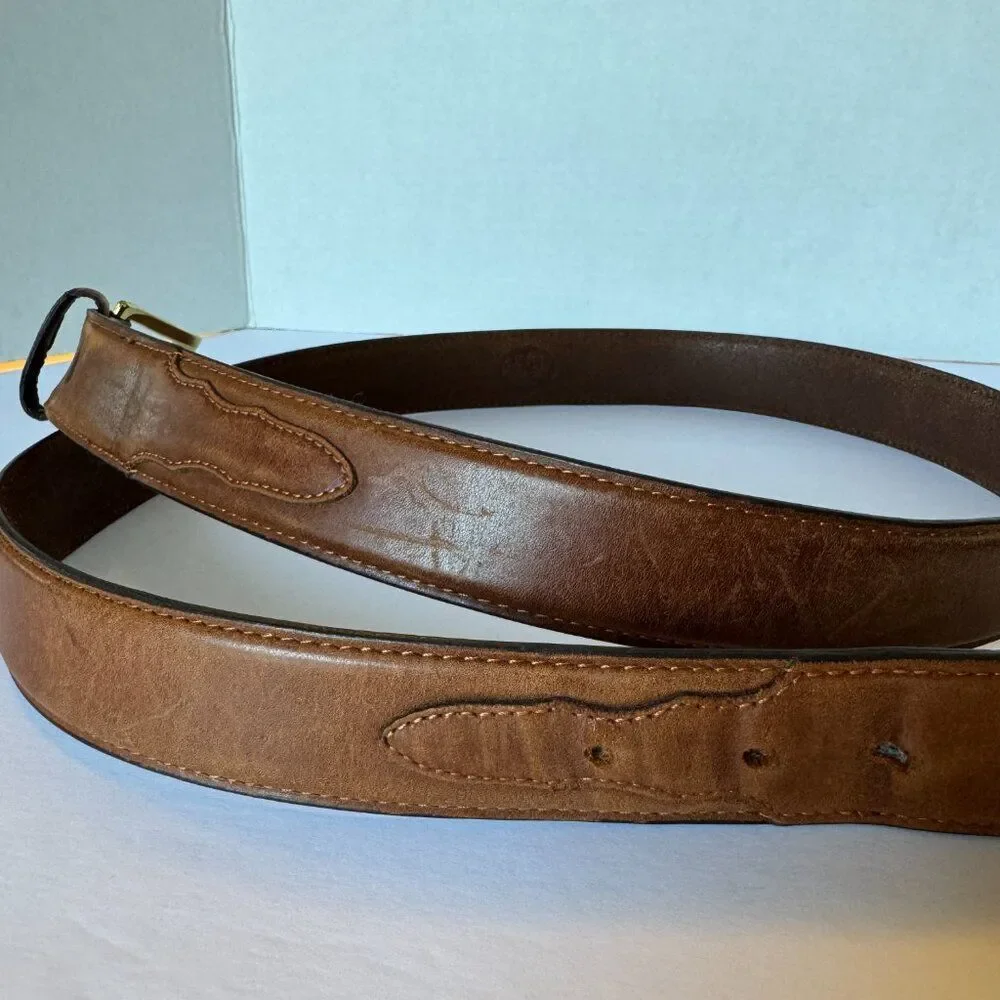 3D Belt Co Brown Leather Western Belt Mens Size 50